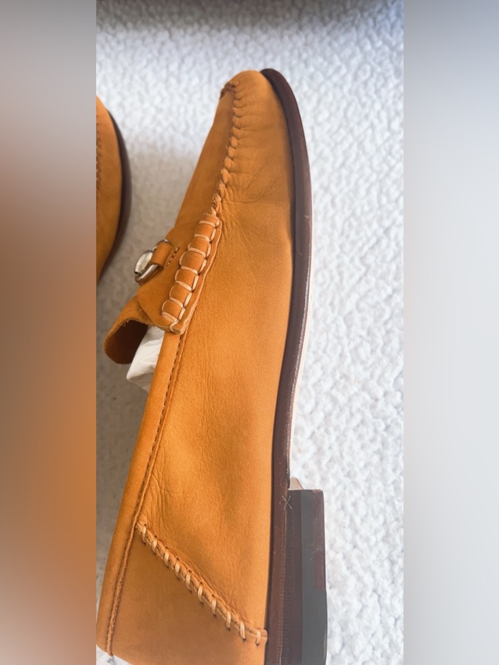 Gucci Women's Horsebit 1953 Suede  Loafers - Picture 12 of 16